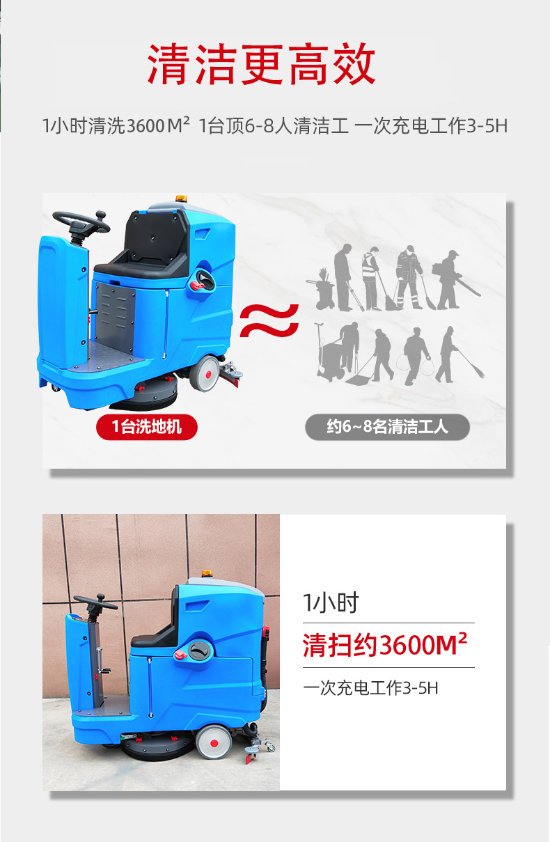 吉林驾驶式洗地机更适合用在高铁站