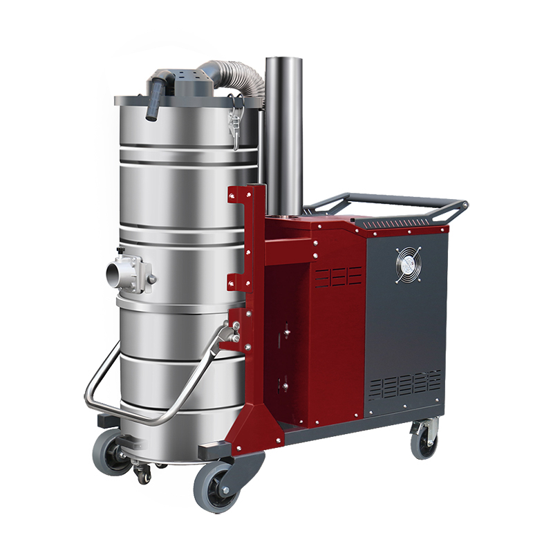 吉林坦洁380V 双桶手动反吹工业吸尘器X8系列